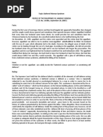 Topic: Battered Woman Syndrom People of The Philippines vs. Marivic Genosa (G.R. No. 135981, September 29, 2000) Facts