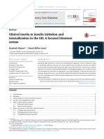 Clinical Inertia To Insulin Initiation and Intensification in The UK: A Focused Literature Review