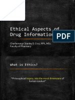 Unit VI - Ethical Aspects of Drug Information