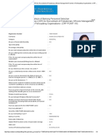 Common Recruitment Process (CRP) For Recruitment of Probationary Officers - Management Trainees in Participating Organisations - (CRP PO - MT-VIII)