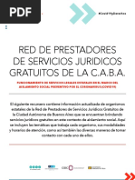 Red de Prestadores de Servicios Juridicos Gratuitos de CABA