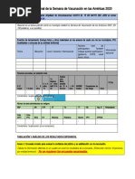 Informe Final de La Semana de Vacunación en Las Américas 2020