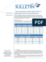 SDS Screw Capacity