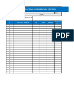 Anexo 04. Registro de Toma de Temperatura Corporal