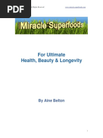 Miracle Superfoods - Aine Belton