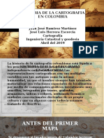 Historia de La Cartografia en Colombia