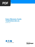 Eaton Warranty Guide TCWY0900 EN-US