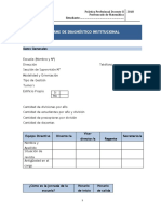 Informe de Diagnóstico Institucional 2017