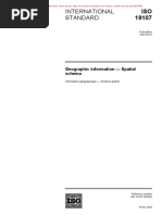 International Standard: Geographic Information - Spatial Schema