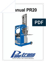 MANUAL DE USO E PEÇAS - PR20 - A Partir Série 0931166