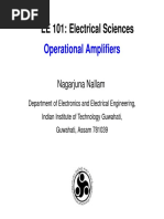 EE 101: Electrical Sciences: Operational Amplifiers