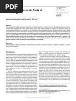 CHATZIDAKIS - & - LEE - 2013 - Anti-Consumption As The Study of Reasons Against