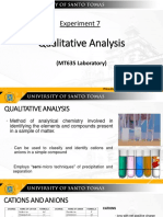 Experiment 7 (Qualitative Analysis)