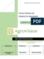 Pe-Gp-Ft-001 - Ficha Tecnica Arandano