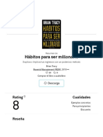 Hábitos para Ser Millonario Resumen Gratuito - Brian Tracy PDF