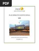 Plan Operativo Institucional 2019 VF