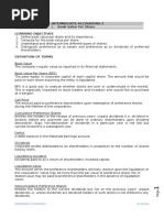 Title of Module: Intermediate Accounting 3 Topic: I. Book Value Per Share Learning Objectives