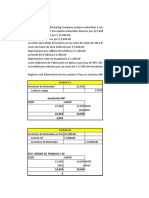 Tarea Contabilidad Cloudy Glass Manufacturing Company