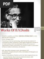 Works of B.V.Doshi: Presented By-Aakanksha Gupta (17) Parul Jain (18) 3-B