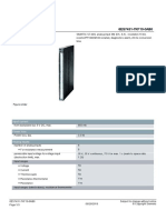 Data Sheet 6ES7431-7KF10-0AB0: Input Current