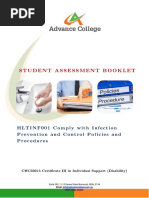 HLTINF001 Student Assessment Booklet (ID 97335)