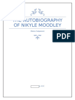 The Autobiography of Nikyle Moodley: History Assignment