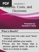 Benefits, Costs and Decisions-1