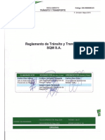 SGI-RE00005-03 - Reglamento de Tránsito y Transporte (SQM S.A.) 2018