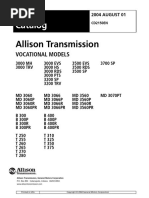 Allison Transmission: Parts Catalog