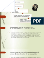 Epistemología Pedagógica