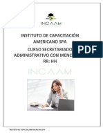 Manual Secretariado - RRHH PDF