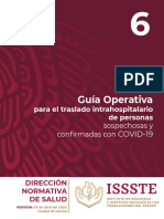 Guía Operativa para Traslado Intrahospitalario. 09.04.20