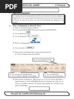 5 Primaria - ORGANIGRAMAS (SIN CLASE)