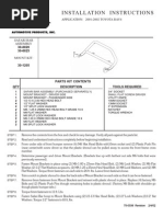 30 1205 Toyota Rav4 01 05 Instal Carid