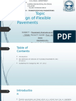 Topic - Design of Flexible Pavements: Karma Mahavidyalaya Engg. College