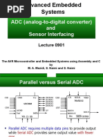 ADC (Analog-To-Digital Converter) and Sensor Interfacing