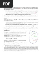 2 Regular Surfaces: E X: E R