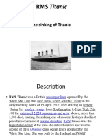 RMS Titanic: The Sinking of Titanic