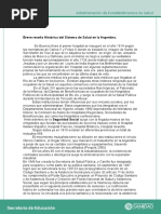 2 - Breve Reseña Histórica Del Sistema de Salud en La Argentina