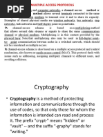 Multiple Access Protocols: Multiple Access Method Allows Several Terminals Connected To The Same