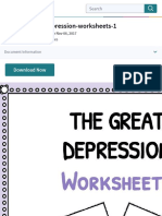 Sample-Great-Depression-Worksheets-1 - Wall Street Crash of 1929 - Great Depression - Free 30-Day TR