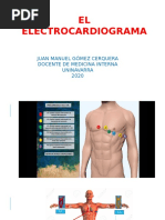 EL Electrocardiograma: Juan Manuel Gómez Cerquera Docente de Medicina Interna Uninavarra 2020