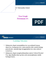 Tree Graph Pertemuan 10:: Mata Kuliah:k0362/ Matematika Diskrit Tahun:2008