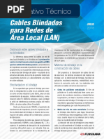 Informe Tecnico - Cables Blindados para Redes de Area Local (Lan)