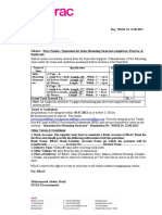 1044-RFQ of Solar Mounting Structure