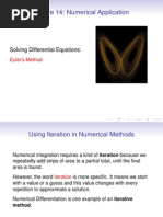 Lecture 14: Numerical Application: Solving Differential Equations