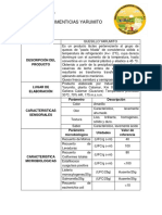 Ficha Técnica Quesillo