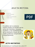 Conducta Motora