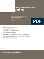 Digitising Trade Finance Using MT 798