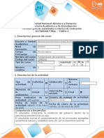 Guía de Actividades y Rúbrica de Evaluación - Tarea 5 - Evaluación Final Verificar La Apropiación de Los Conceptos Recogidos en El Curso (